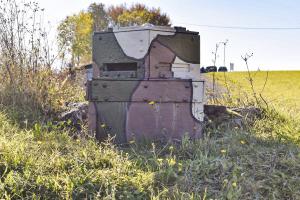 Ligne Maginot - AC1B - MC22 - LA COSTAUDE - (Casemate d'artillerie) - Guérite pentagonale
