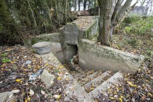 Ligne Maginot - CB286 - PESCH OUEST - (Blockhaus pour arme infanterie) - L'entrée du blockhaus