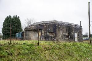 Ligne Maginot - B670 - OSTERGNIES EST - (Blockhaus pour canon) - 