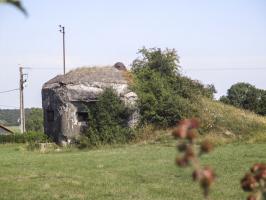 Ligne Maginot - B671 - LE NOISIER - (Blockhaus pour canon) - Vue prise de la rue Clémenceau.