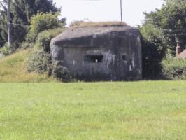 Ligne Maginot - B671 - LE NOISIER - (Blockhaus pour canon) - Vue prise de la rue Pasteur.
