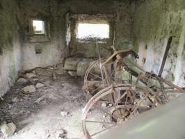 Ligne Maginot - BOIS MONSIEUR SUD - (Blockhaus pour canon) - Intérieur du blockhaus.