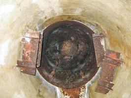 Ligne Maginot - B724 - AUNIAUX (Blockhaus pour canon) - Le puits de la cloche