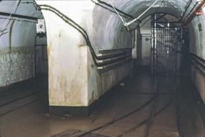 Ligne Maginot - SCHOENENBOURG - (Ouvrage d'artillerie) - Le bas du bloc d'entrée des munitions