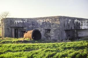 Ligne Maginot - STG 18 - STG S - MC06 - (Casemate d'infanterie - double) - La casemate avec sa cloche non posée