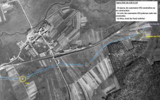 Ligne Maginot - C19 (Casemate d'infanterie - double) - Ligne CEZF de C18 à C19
