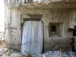Ligne Maginot - CEZF-4 - SARRE UNION NORD-EST - (Casemate d'infanterie - Double) - L'entrée du personnel
