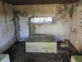 Ligne Maginot - EPERON - (Blockhaus pour canon) - La chambre de tir du canon anti-char.