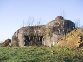 Ligne Maginot - GUERLETTE - (Casemate d'infanterie - double) - Face droite