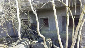 Ligne Maginot - GUERLETTE - (Casemate d'infanterie - double) - La première chambre de tir