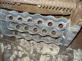 Ligne Maginot - GUERLETTE - (Casemate d'infanterie - double) - Cloche AM, siège et stockage d'obus 25mm