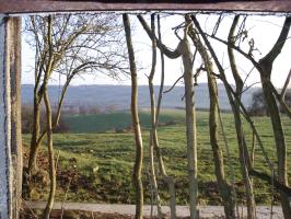 Ligne Maginot - GUERLETTE - (Casemate d'infanterie - double) - Chambre de tire sud-est, vue du créneau
