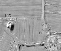 Ligne Maginot - T1 - 150 T - (Position d'artillerie préparée) - Vue Lidar