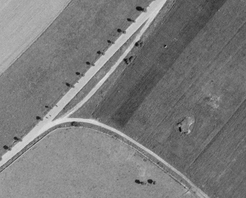 Ligne Maginot - DB120 - LUDELANGE SUD - (Blockhaus pour arme infanterie) -  - IGN - Géoportail 1946