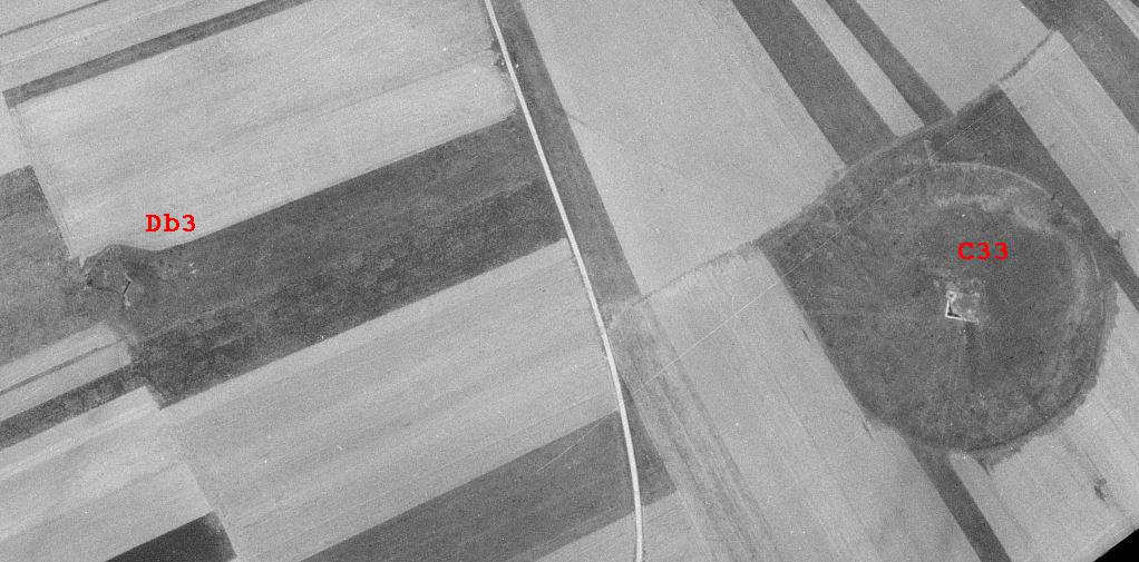 Ligne Maginot - DB3 - (Blockhaus pour canon) -  - IGN