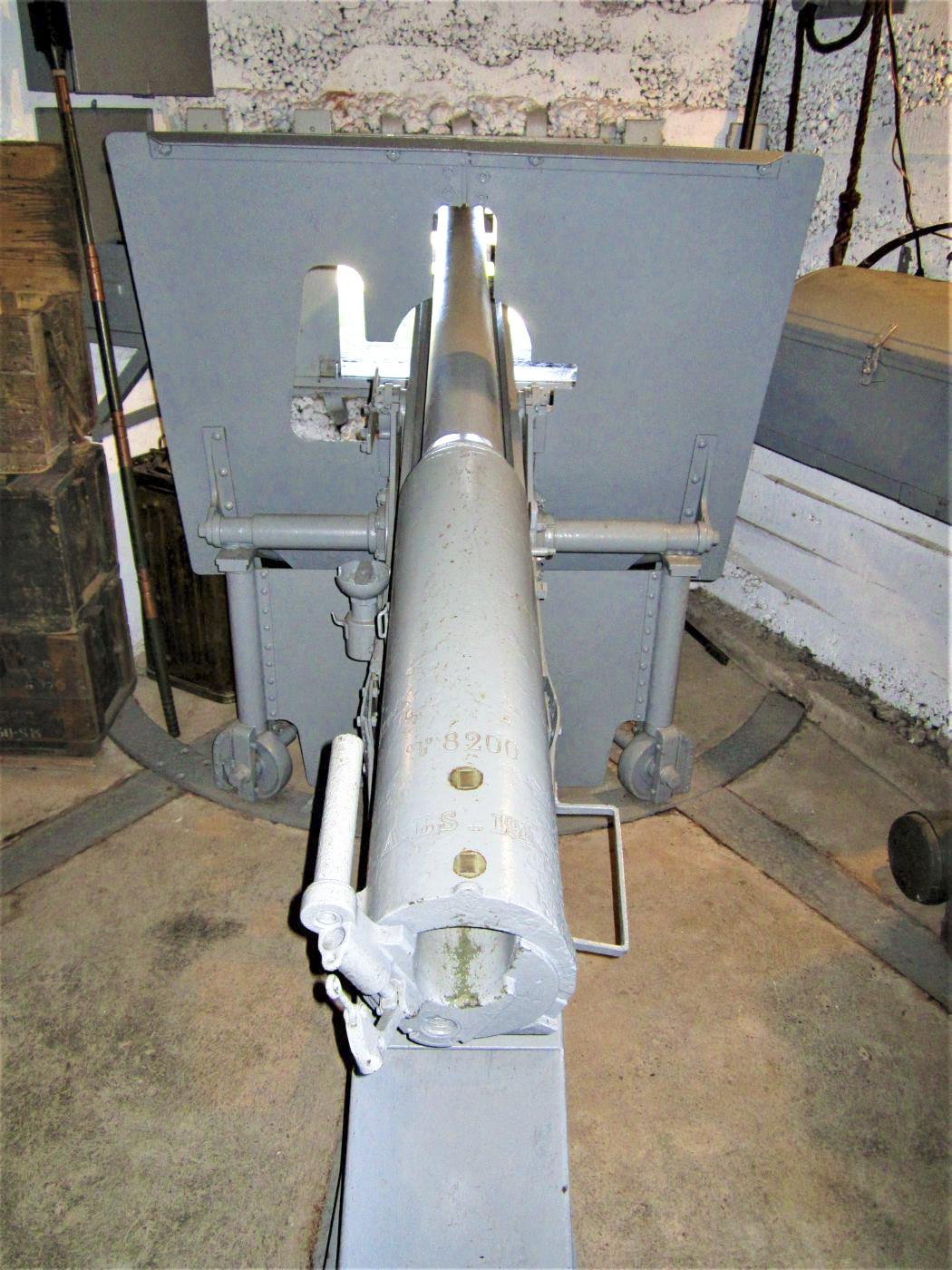 Ligne Maginot - AC1B - MC22 - LA COSTAUDE - (Casemate d'artillerie) - Canon de 75 mle 1897
