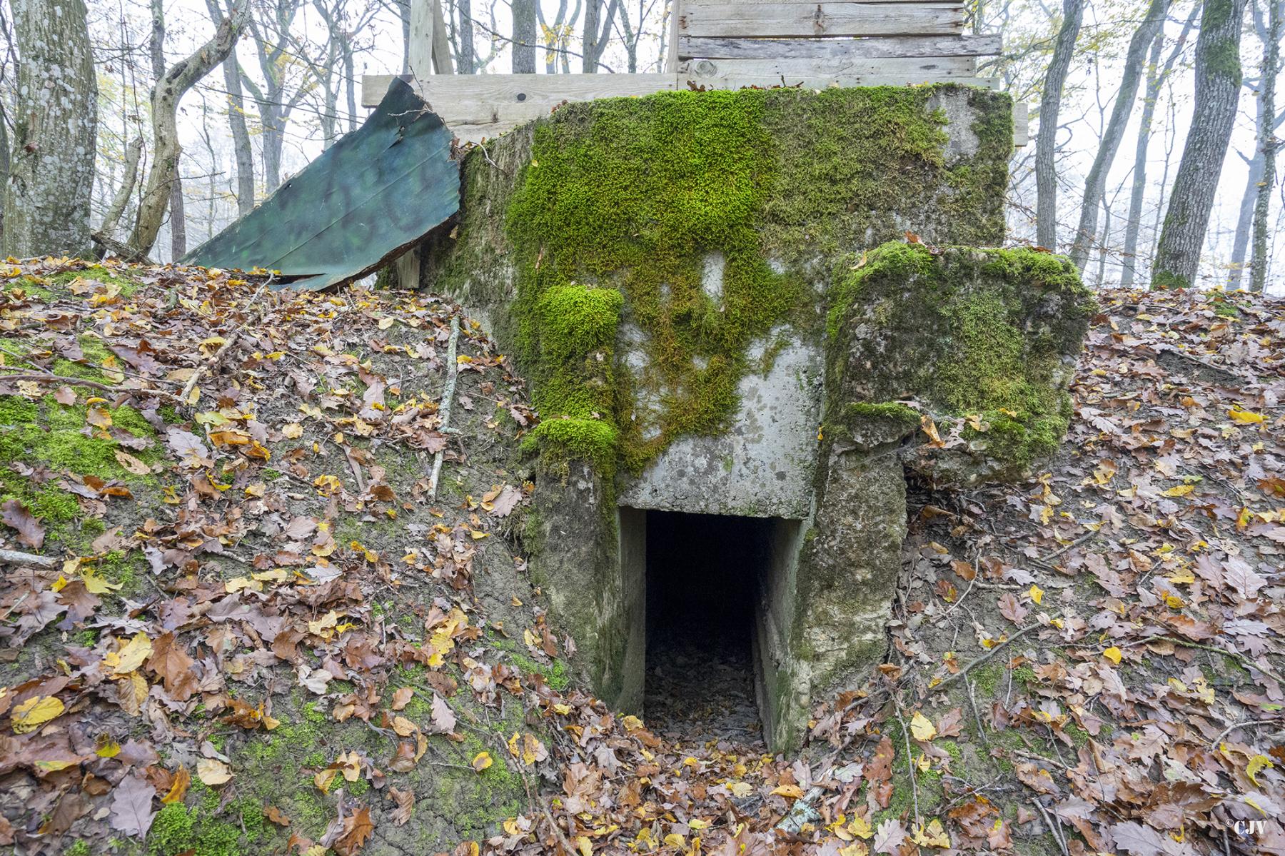 Ligne Maginot - CB80-C - MEIEREI 4 - (Blockhaus pour arme infanterie) - Coté entrée