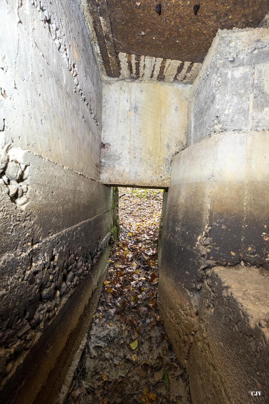 Ligne Maginot - CB80-C - MEIEREI 4 - (Blockhaus pour arme infanterie) - Intérieur c'est très étroit