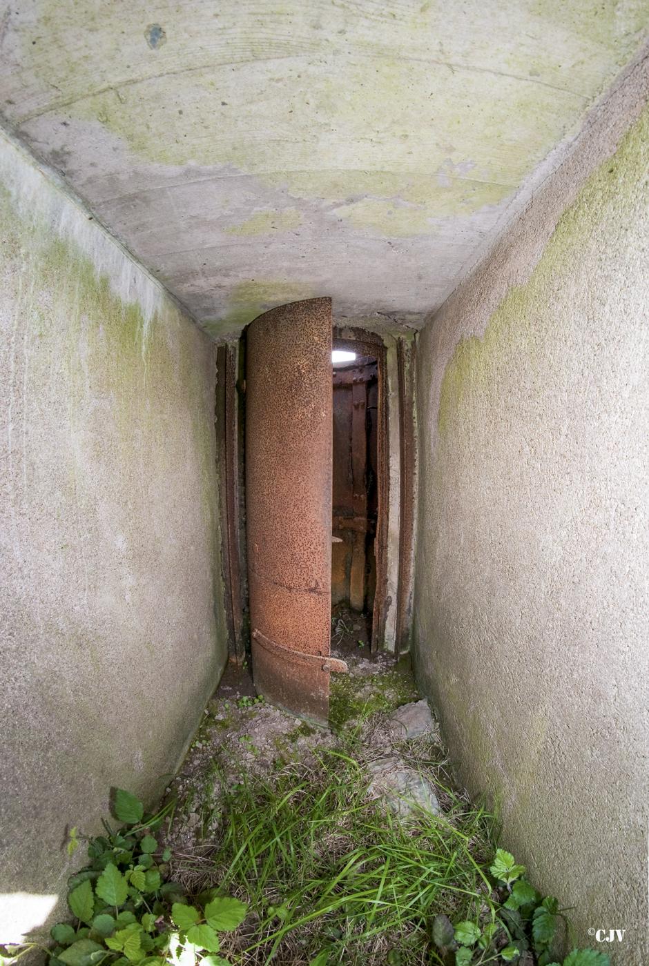 Ligne Maginot - B658 - BONS PERES SUD - (Observatoire d'artillerie) - Le couloir d'entrée