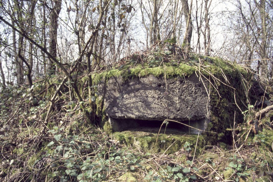 Ligne Maginot - B656 - FORT DE CERFONTAINE - (Observatoire d'artillerie) - Observatoire Char FT et créneau.