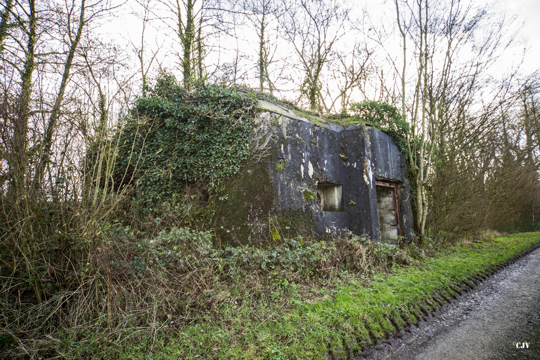 Ligne Maginot - B716 - LES HERELLES - (Blockhaus pour canon) - 
