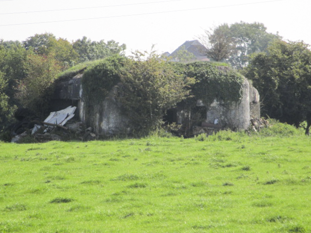 Ligne Maginot - B719 - L'EPINE - (Blockhaus pour canon) - Blockhaus situé dans un pré clôturé à proximité du Chemin de la Globinette.