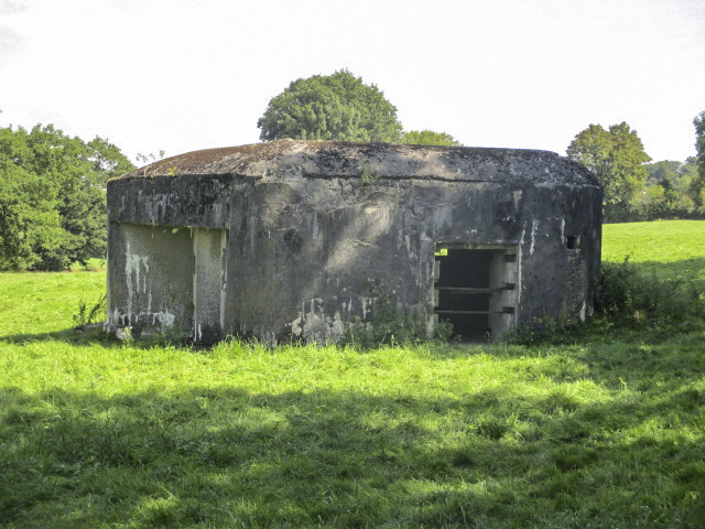 Ligne Maginot - B742 - FONTAINE JACQUOT - (Blockhaus pour canon) - Blockhaus situé dans un pré clôturé.