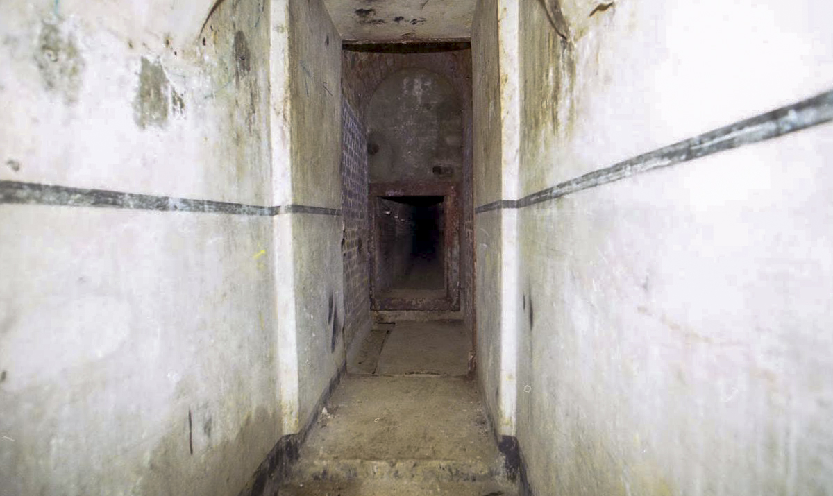 Ligne Maginot - BOUSSOIS - (Ouvrage d'infanterie) - Vers l'égout visitable