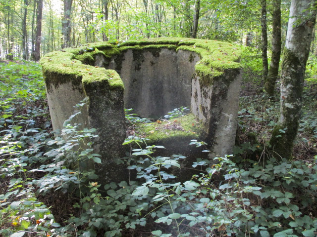 Ligne Maginot - T566 - SAINTE HILTRUDE - (Cuve pour arme d'infanterie) - 