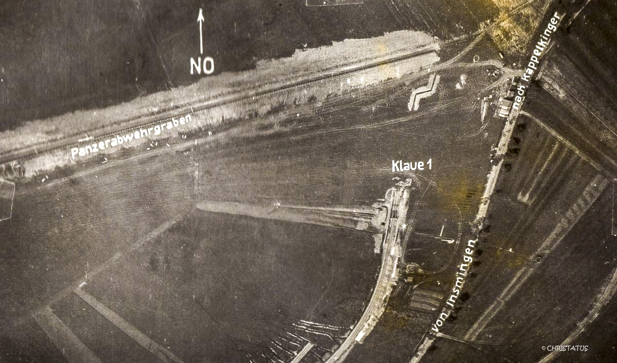 Ligne Maginot - INSMING (A.L.V.F.) - (Position ALVF) - Eisenbahngeschutzklaue 1 bei Insmingen ( 21/06/1940 )