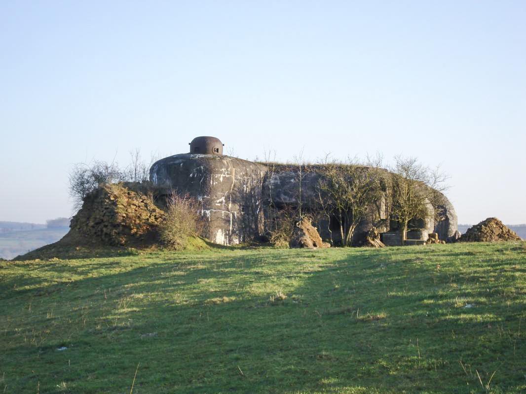 Ligne Maginot - GUERLETTE - (Casemate d'infanterie - double) - Face gauche