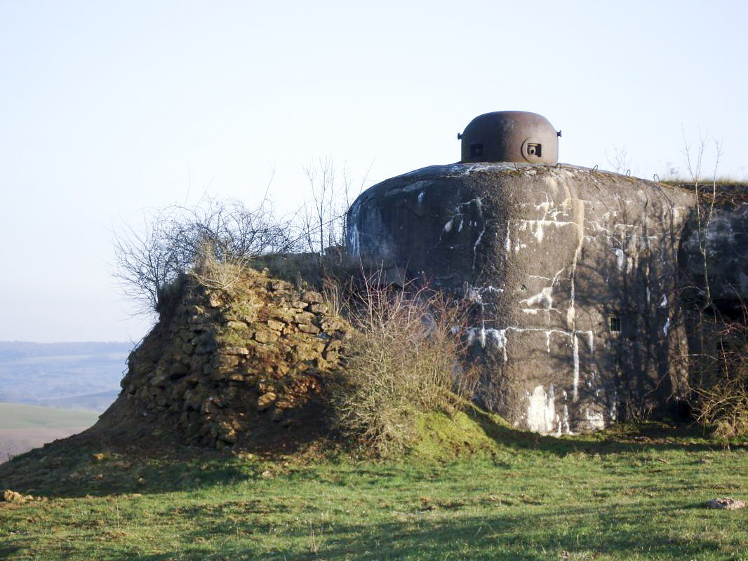 Ligne Maginot - GUERLETTE - (Casemate d'infanterie - double) - Face gauche