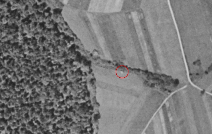 Ligne Maginot - RHEINSTUECK - (Blockhaus pour arme infanterie) -  - IGN - Géoportail 1961