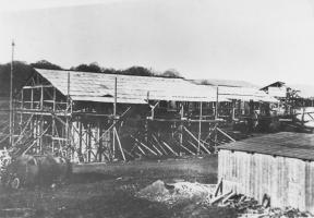 Ligne Maginot - IMMERHOF - A10 - (Ouvrage d'infanterie) - Photo de la construction de l'ouvrage
Le bloc 3