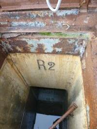 Ligne Maginot - R2 - (Chambre de coupure) - Marquage