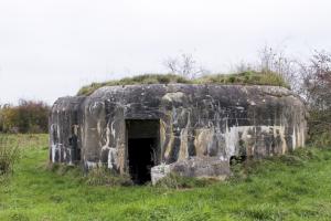 Ligne Maginot - CONFLUENT 3 - (Blockhaus pour arme infanterie) - L'entrée est