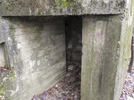 Ligne Maginot - MITTELSMUEHLE - (Blockhaus pour canon) - L'entrée hommes.