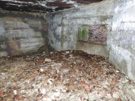 Ligne Maginot - MITTELSMUEHLE - (Blockhaus pour canon) - La chambre de tir du canon anti-char.