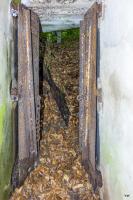 Ligne Maginot - HART OUEST 1 - (Observatoire indeterminé) - L'entrée avec des portes d'une Feste Allemande