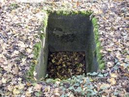 Ligne Maginot - HELLENWALD 2 - (Blockhaus pour arme infanterie) - La fosse à douilles