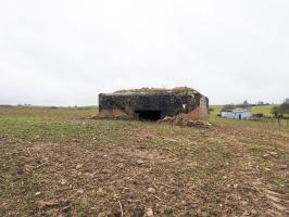 Ligne Maginot - MITTELSMUEHLE OUEST - (Blockhaus pour canon) - L'entrée matériel.