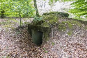 Ligne Maginot - HELLENWALD 4 - (Observatoire d'infanterie) - L'entrée