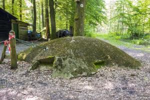 Ligne Maginot - HUEHNERBERG 3 - (Blockhaus pour arme infanterie) - Le dôme qui ressemble un peu la casemate Pamart