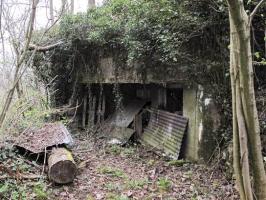 Ligne Maginot - 109 - PETIT REMILLY - (Blockhaus lourd type STG / STG-FCR - Double) - La façade ouest