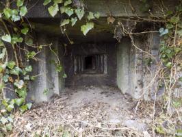 Ligne Maginot - 103 - CHATEAU BELLEVUE - (Blockhaus lourd type STG / STG-FCR - Double) - Face droite, créneau Hotchkiss