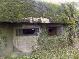 Ligne Maginot - 103 - CHATEAU BELLEVUE - (Blockhaus lourd type STG / STG-FCR - Double) - Face gauche