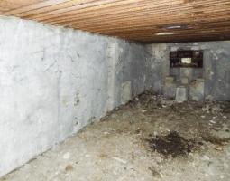 Ligne Maginot - 103 - CHATEAU BELLEVUE - (Blockhaus lourd type STG / STG-FCR - Double) - Faces frontale et droite