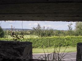 Ligne Maginot - 106 - PONT-MAUGIS - (Blockhaus lourd type STG / STG-FCR - Double) - Vue depuis le créneau d'observation