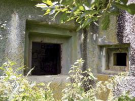 Ligne Maginot - GRAND PAQUIS - (Casemate d'artillerie) - Créneaux d'artillerie et FM