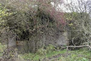 Ligne Maginot - MC30 - STG C - (Casemate d'infanterie - double) - Façade de tir ouest